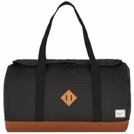 Walizki - Herschel Heritage Torba podróżna Weekender 52 cm black - miniaturka - grafika 1