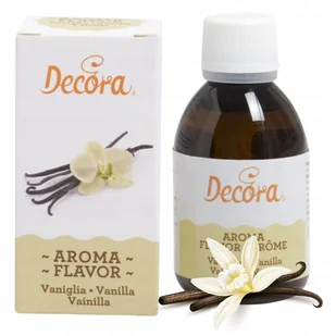 Aromat Waniliowy aromat spożywczy w płynie Decora 50g 60 ml - Dodatki do ciast w proszku - miniaturka - grafika 1