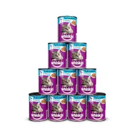 Mokra karma dla kotów - Whiskas Adult puszka 12 x 400g mokra karma dla kotów z tuńczykiem w galaretce 41901-uniw - miniaturka - grafika 1