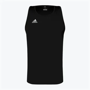 Koszulka treningowa adidas Boxing Top czarna ADIBTT02 - Kimona, stroje i obuwie - miniaturka - grafika 1