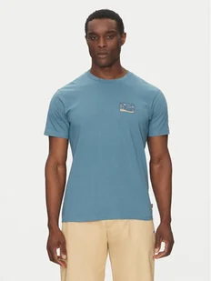 Billabong T-Shirt EBYZT00296 Niebieski Regular Fit - Koszulki męskie - miniaturka - grafika 1