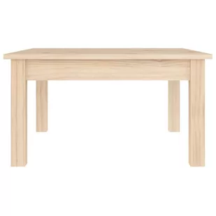 Lumarko Stolik kawowy, 55x55x30 cm, lite drewno sosnowe - Ławy i stoliki kawowe - miniaturka - grafika 4