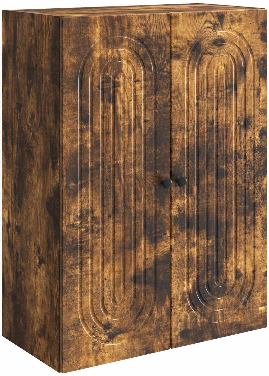 vidaXL vidaXL Szafka ścienna Dąb wędzony 66 x 34,5 x 90 cm