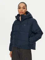 Kurtki damskie - Tommy Jeans Kurtka zimowa Vail DW0DW18841 Granatowy Regular Fit - miniaturka - grafika 1