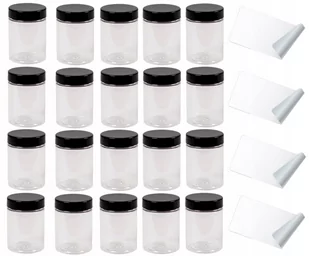 Pojemnik Słoik 100 ml Na Przyprawy 20 szt+ETYKIETY - Etykiety do drukarek - miniaturka - grafika 1