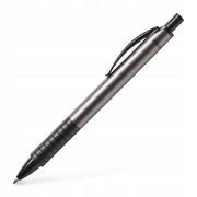 Długopisy - Faber-Castell Długopis Aluminiowy Automat Basic - miniaturka - grafika 1