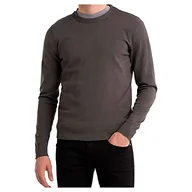 Swetry męskie - Replay Sweter męski, 432 Dark Military, L - miniaturka - grafika 1