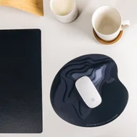 Podkładki pod mysz - Podkładka pod mysz komputerową  z elementami graficznymi - czarna/Accurate - miniaturka - grafika 1