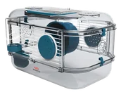 Klatki dla gryzoni - Zolux Klatka RODY3 MINI niebieska - miniaturka - grafika 1