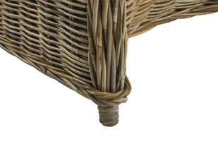 Zestaw ogrodowy rattanowy stół i 4 krzesła naturalny SUSUA/OLBIA - Meble ogrodowe - miniaturka - grafika 8