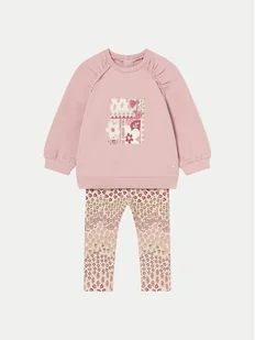 Mayoral Komplet bluza i legginsy 2710 Różowy Regular Fit - Komplety dla niemowląt - miniaturka - grafika 1