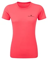 Koszulki i topy damskie - Ronhill Damska koszulka Wmn's Core S/S, różowa/czarna, 12 - miniaturka - grafika 1