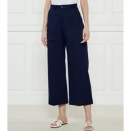 Spodnie damskie - POLO RALPH LAUREN Spodnie | Cropped Fit - miniaturka - grafika 1