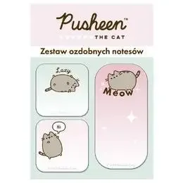 Zestaw 3 notesów ozdobnych Pusheen - ST-MAJEWSKI - Notesy i bloczki - miniaturka - grafika 1