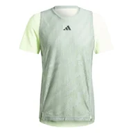 Koszulki sportowe męskie - Koszulka męska adidas  MESH TEE PRO SILGRN/GRESPA M - miniaturka - grafika 1