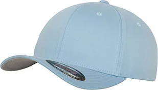 Flexfit Czapka bejsbolowa unisex, Wooly Combed, Carolina Blue, XXL, niebieski (Carolina Blue), XXL - Czapki damskie - miniaturka - grafika 1