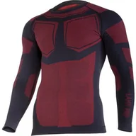 Odzież robocza - LAHTI PRO KOSZULKA TERMOAKTYWNA CZARNO-CZERWONA, "2XL/3XL", CE, LAHTI L4120505 - miniaturka - grafika 1