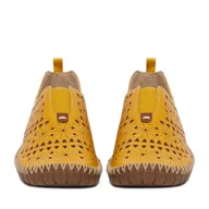 Półbuty damskie - Półbuty Rieker CEO-M2852-68 Żółty - miniaturka - grafika 1