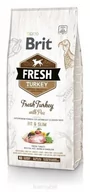 Sucha karma dla psów - Brit Fresh Turkey with Pea Light Fit & Slim 2,5 kg - miniaturka - grafika 1