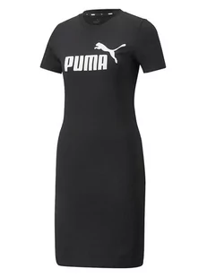 Puma Sukienka "ESS" w kolorze czarnym - Sukienki - miniaturka - grafika 1