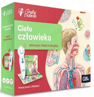 Kolorowanki, wyklejanki - Książka Czytaj z Albikiem Ciało człowieka + Pióro Lucie Ujcová (twarda okładka) - miniaturka - grafika 1