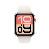 Smartwatch - Apple Watch SE 3-gen GPS 44mm aluminium księżycowa poświata S/M Beżowy - miniaturka - grafika 1