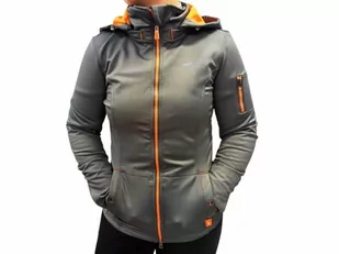 Schockemohle Kurtka damska SOPHIA - grey/orange DRUGI GATUNEK - Kurtki jeździeckie - miniaturka - grafika 1
