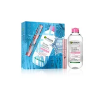 Zestawy kosmetyków damskich - Maybelline Lash Sensational Sky High Zestaw maskara Lash Sensational Sky High 7,2 ml 01 Very Black + płyn micelarny Garnier Skin Naturals All-in-1 400 ml - miniaturka - grafika 1