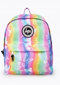 Plecaki - Hype Plecak Dziewczęcy Kolorowy W Motyle Na Zamek Ż3A - miniaturka - grafika 1