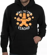 Bluzy męskie - Bluza Męska Święta Świąteczne Ciacho M Z1 - miniaturka - grafika 1