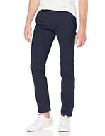 Spodnie męskie - bugatti chinosy męskie, niebieski (Navy 380), 32W / 32L - miniaturka - grafika 1