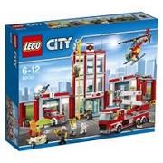 Klocki - LEGO City Remiza strażacka 60110 - miniaturka - grafika 1