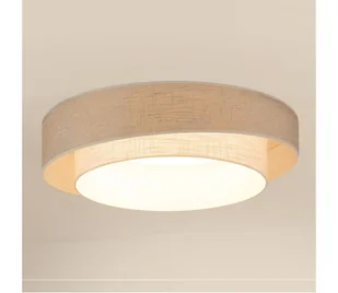 Brilagi - LED Plafon DOVER SHINE LED/26W/230V śr. 60 cm szary/kremowy - Lampy sufitowe - miniaturka - grafika 1