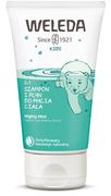 Kosmetyki kąpielowe dla dzieci - Weleda KIDS Szampon i żel pod prysznic 2w1 MIĘTA 217 7858 - miniaturka - grafika 1