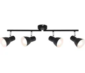 Lampy sufitowe - Briloner 10698890 - Oświetlenie punktowe 4xE14/25W/230V czarne - miniaturka - grafika 1