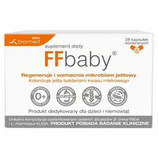 FFbaby x 28 kaps - Układ pokarmowy - miniaturka - grafika 1