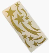 Zabawki kreatywne - Import Naklejka kometa ( Złota ) 9D93-4382C - miniaturka - grafika 1