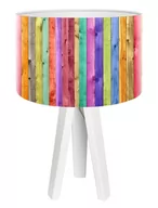 Lampy stojące - Macodesign Lampa biurkowa Kolorowy płotek mini-foto-039w, 60 W - miniaturka - grafika 1