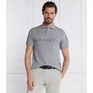 Koszule męskie - Hackett London Polo | Regular Fit - miniaturka - grafika 1