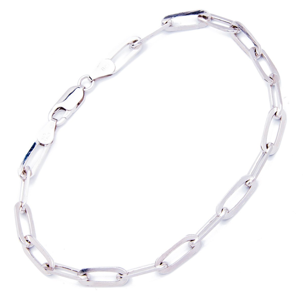 Srebrna bransoletka klasyczny ankier