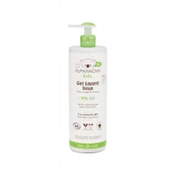 Kosmetyki kąpielowe dla dzieci - Delikatny żel myjący dla niemowląt 2 w 1, 400 ml Alphanova Bebe Bio - miniaturka - grafika 1