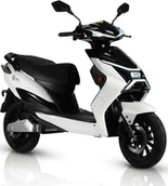 Skutery - Iamelectric Skuter elektryczny X1 biały - miniaturka - grafika 1