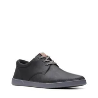 Półbuty męskie - Clarks Gereld Lace [black leather] - rozmiar 43 - miniaturka - grafika 1