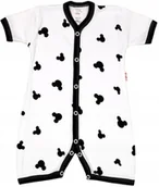 Pajacyki dla niemowląt - PAJAC KRÓTKI rękaw rampers , Myszka BIEL 62 KLEKLE - miniaturka - grafika 1