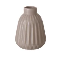Wazony i flakony - Porcelanowy wazon dekoracyjny Esko, szary mat - miniaturka - grafika 1