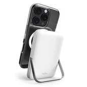 Powerbanki - PURO PUFCBB100P3MAGWHI bank mocy Litowo-polimerowy (LiPo) 10000 mAh Bezprzewodowe ładowanie Biały - miniaturka - grafika 1