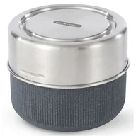 Lunch boxy - black+blum LUNCH BOWL POJEMNIK NA LUNCH 0,6L SREBRNY SZARY TWORZYWO SZTUCZNE STAL NIERDZEWNA SZKŁO b3GR-LB-M015 - miniaturka - grafika 1