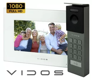 Wideodomofon WIFI Vidos X M10W-X + S12D FullHD Android Podczerwień MicroSD - Wideodomofony - miniaturka - grafika 2