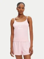 Piżamy damskie - Juicy Couture Top Dream Of Vest JCLCT125505 Różowy Slim Fit - miniaturka - grafika 1