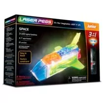 Laser Pegs 3 in 1 Space - Klocki - miniaturka - grafika 1